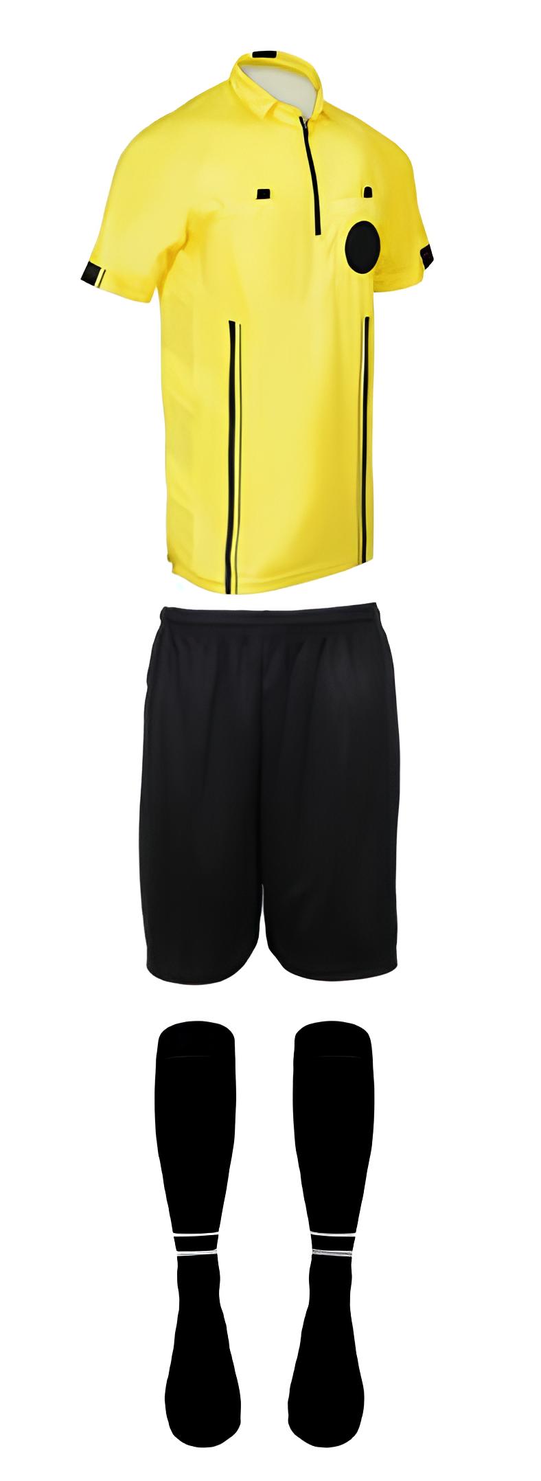 3 Pc. Soccer Referee Uniform Soccer Referee Attire Soccer Ref Kit Total Soccer Factory